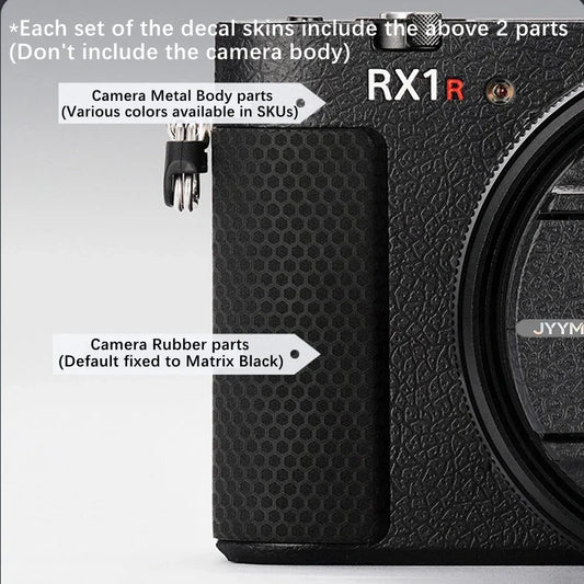 Sticker Personalizado para Sony RX1R III | Vinilo Protector Skin Wrap Antirayaduras para Cámara RX1RM3