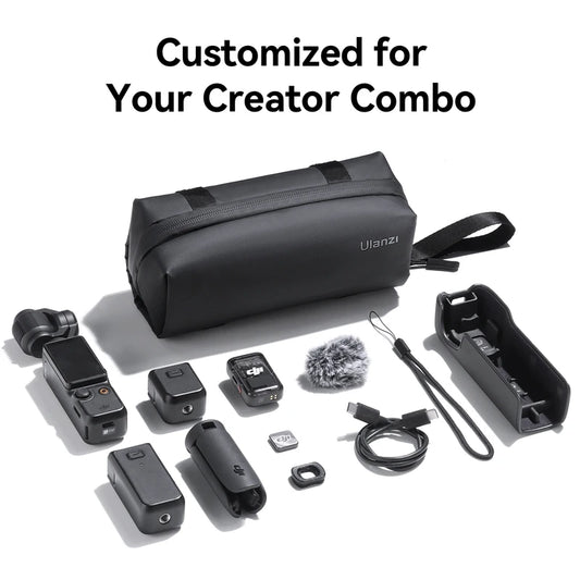 Ulanzi PK-04 | Bolso de Transporte Impermeable para DJI Osmo Pocket 3 Creator Combo