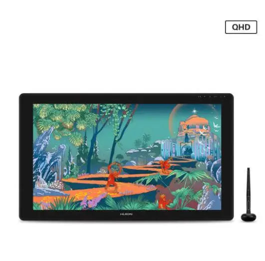 Huion Kamvas Pro 24 | Tableta Gráfica con Pantalla 23.8” 4K UHD, 140% sRGB y Lápiz Digital PW517
