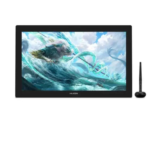 Huion Kamvas Pro 24 | Tableta Gráfica con Pantalla 23.8” 4K UHD, 140% sRGB y Lápiz Digital PW517