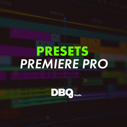 Presets para Premiere Pro (Transiciones, Títulos, LUTs, SFX)