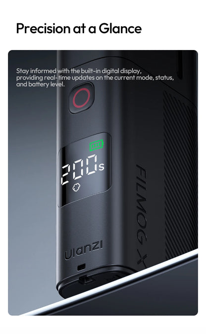Ulanzi FM02 | Máquina de Humo Portátil Recargable con 3 Modos de Niebla para Fotografía y Video