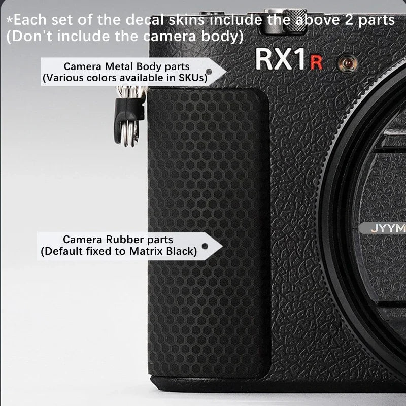 Sticker Personalizado para Sony RX1R III | Vinilo Protector Skin Wrap Antirayaduras para Cámara RX1RM3