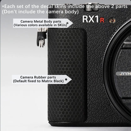 Sticker Personalizado para Sony RX1R III | Vinilo Protector Skin Wrap Antirayaduras para Cámara RX1RM3