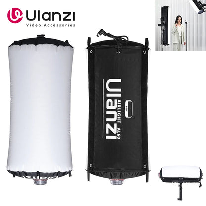 Ulanzi AL60 (60W) / AL120 (120W) | Luz LED Inflable Portátil Bi-Color 2700K-6500K con APP y Montura Multifuncional