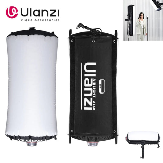 Ulanzi AL60 (60W) / AL120 (120W) | Luz LED Inflable Portátil Bi-Color 2700K-6500K con APP y Montura Multifuncional