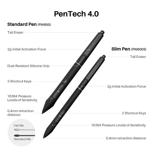 Huion Kamvas Pro 27 | Tableta Gráfica con Pantalla 27” 4K UHD, PenTech 4.0 y Vidrio Antirreflejo de 2ª Generación