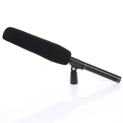 HTDZ HT-81 – Micrófono Shotgun Cardioide de Condensador para Entrevistas y Cámaras DSLR