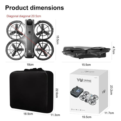 Xiaomi Mijia V666 Mini 5G Drone WiFi Professional Aerial 8k Dual Camera Intelligent obstacle avoidance Brushless Quadcopter Toy