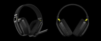 BINNUNE BW06 2.4GHz Wireless Gaming Headset with Mic for PS5 PS4 PC Mac Playstation Bluetooth Gaming headphone with Microphone