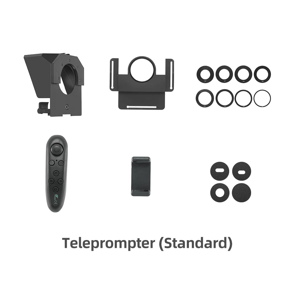 Teleprompter Portátil AMBITFUL Mini – Compatible con Smartphones y Cámaras