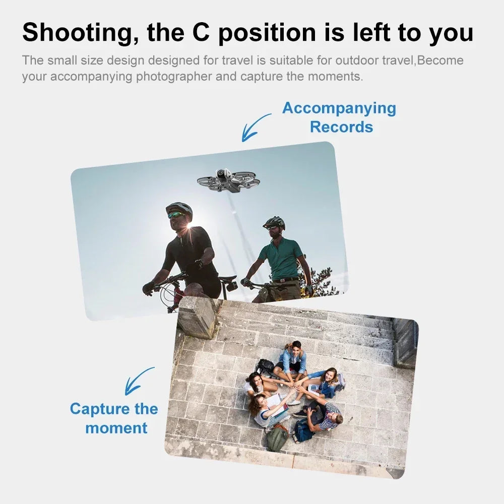 Xiaomi Mijia V666 Mini 5G Drone WiFi Professional Aerial 8k Dual Camera Intelligent obstacle avoidance Brushless Quadcopter Toy