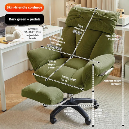 Comfortable Long-seat Sofa Chairs, Beanbag Chairs, Gaming Chairs, Bedroom Desk Stool, Soft and Comfortable