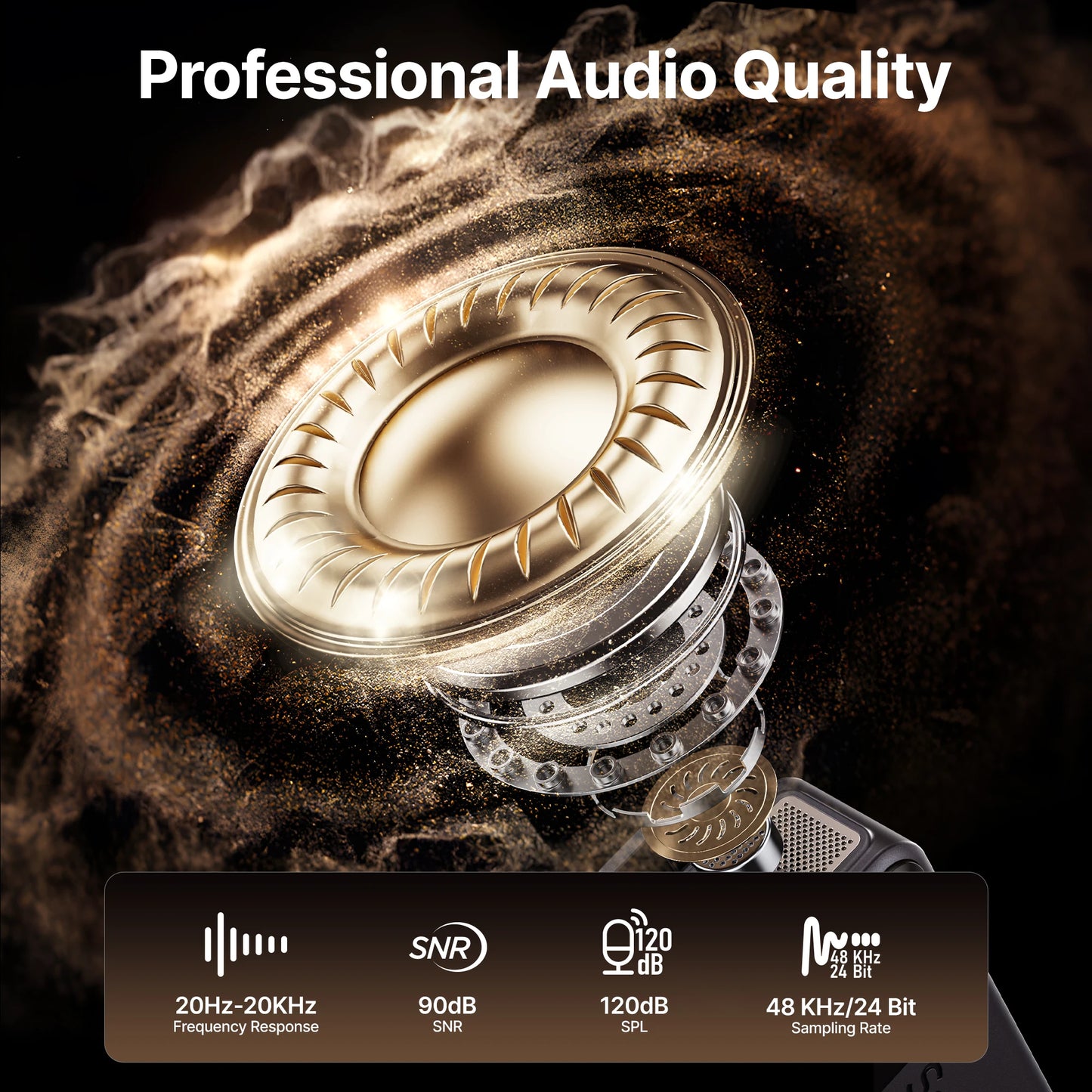 Saramonic Air Wireless Lavalier Microphone Noise Cancelling Lapel Mic for iPhone 15/16 Android Smartphone Camera Vlog Youtube