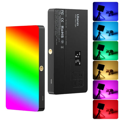 Ulanzi LT002 | Luz de Relleno LED RGB de 7” con Panel Full Color 2500K-8500K CRI 95+