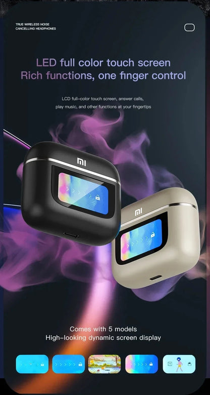 Xiaomi TWS V8 | Audífonos True Wireless con Cancelación Activa de Ruido ANC+ENC y Micrófono Integrado