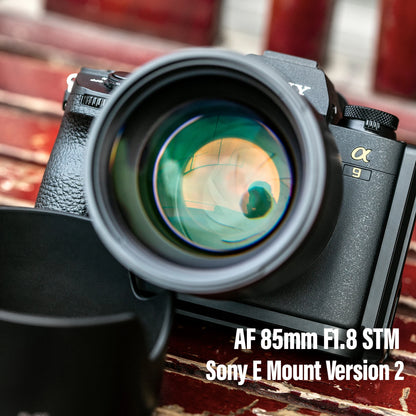 Viltrox 85mm f/1.8 II | Lente Teleobjetivo de Retrato con Autofoco para Sony E, Fujifilm X y Nikon Z Full Frame